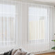 Vidaxl kantgordijn wit 300 x 900 cm polyester