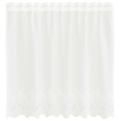 Vidaxl kantgordijn wit 80 x 150 cm polyester