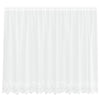 Vidaxl kantgordijn met gordijnen wit 300 x 140 cm polyester