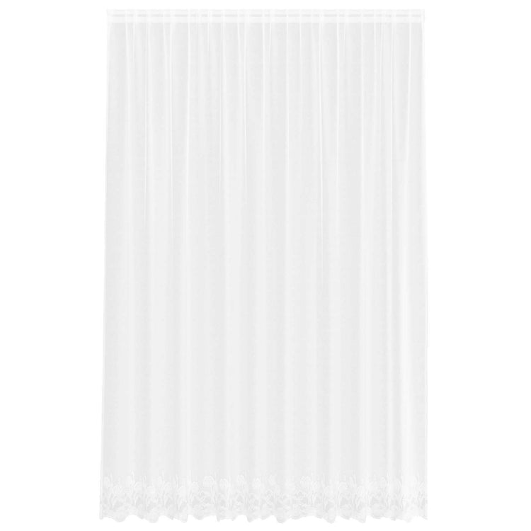 Vidaxl kantgordijn wit 260 x 300 cm polyester