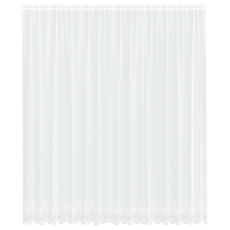 Vidaxl kantgordijn wit 260 x 400 cm polyester
