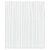 Vidaxl kantgordijn wit 280 x 400 cm polyester - afbeelding 2