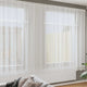 Vidaxl kantgordijn wit 200 x 750 cm polyester