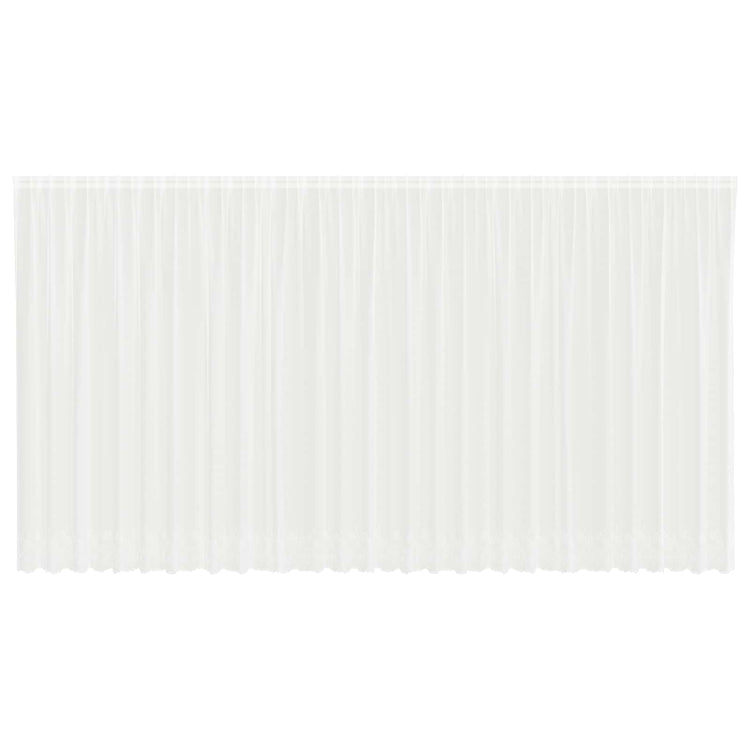 Vidaxl kantgordijn wit 245 x 750 cm polyester