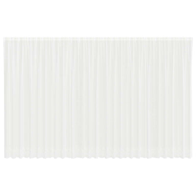 Vidaxl kantgordijn wit 300 x 750 cm polyester