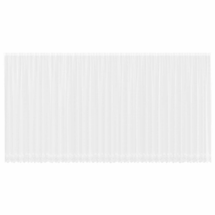Vidaxl kantgordijn wit 280 x 900 cm polyester