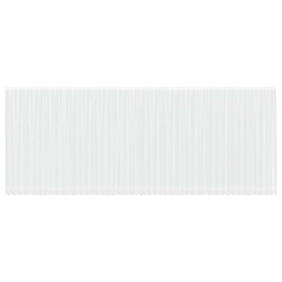 Vidaxl kantgordijn wit 260 x 1200 cm polyester
