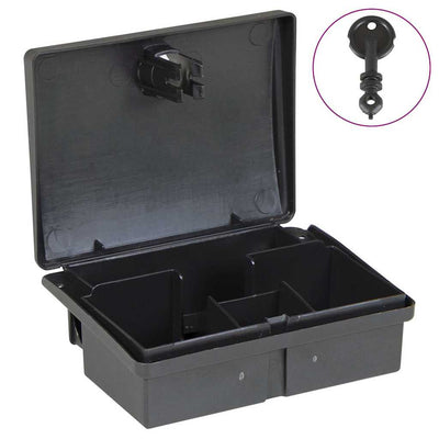 Vidaxl muizenvallen 10 st 13x10x4 cm zwart