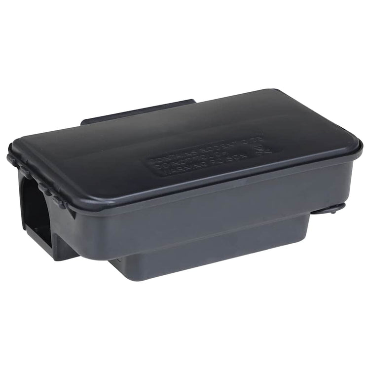 Vidaxl muizenvallen 4 st 22x12,5x7,5 cm zwart