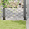 Vidaxl paondervoeten vierkant 4st 91x91mm gepoedercoat staal antraciet