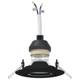 Vidaxl spotje 24 st zwart 9 x 9 x 2.5 cm metaal - afbeelding 3