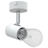 Vidaxl plafondspot met schijnwerpers wit 6,5 x 6 x 11,5 cm metaal