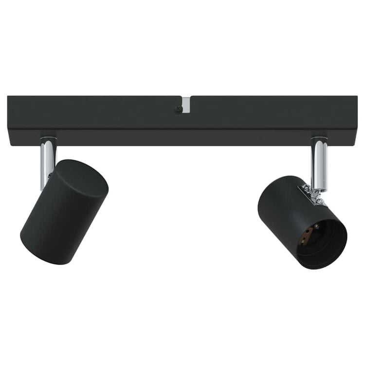 Vidaxl plafondspot met schijnwerpers zwart 26 x 6,5 x 11,5 cm metaal