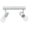 Vidaxl plafondspot met schijnwerpers wit 26 x 6,5 x 11,5 cm metaal