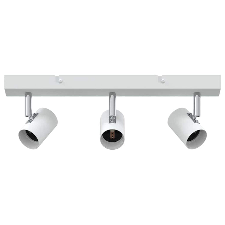 Vidaxl plafondspot met schijnwerpers wit 38 x 6,5 x 11,5 cm metaal