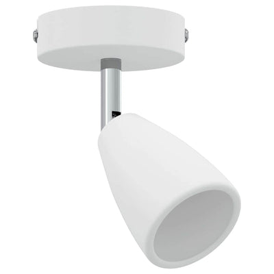 Vidaxl plafondspot met schijnwerpers wit 8 x 8 x 14 cm metaal