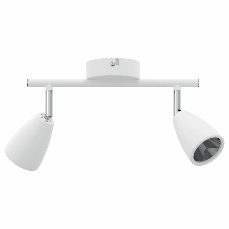 Vidaxl plafondspot met schijnwerpers wit 25.5 x 8 x 16 cm metaal