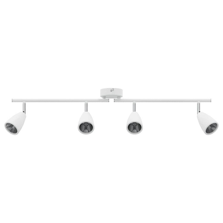Vidaxl plafondspot met schijnwerpers wit 70 x 12,5 x 10,5 cm metaal