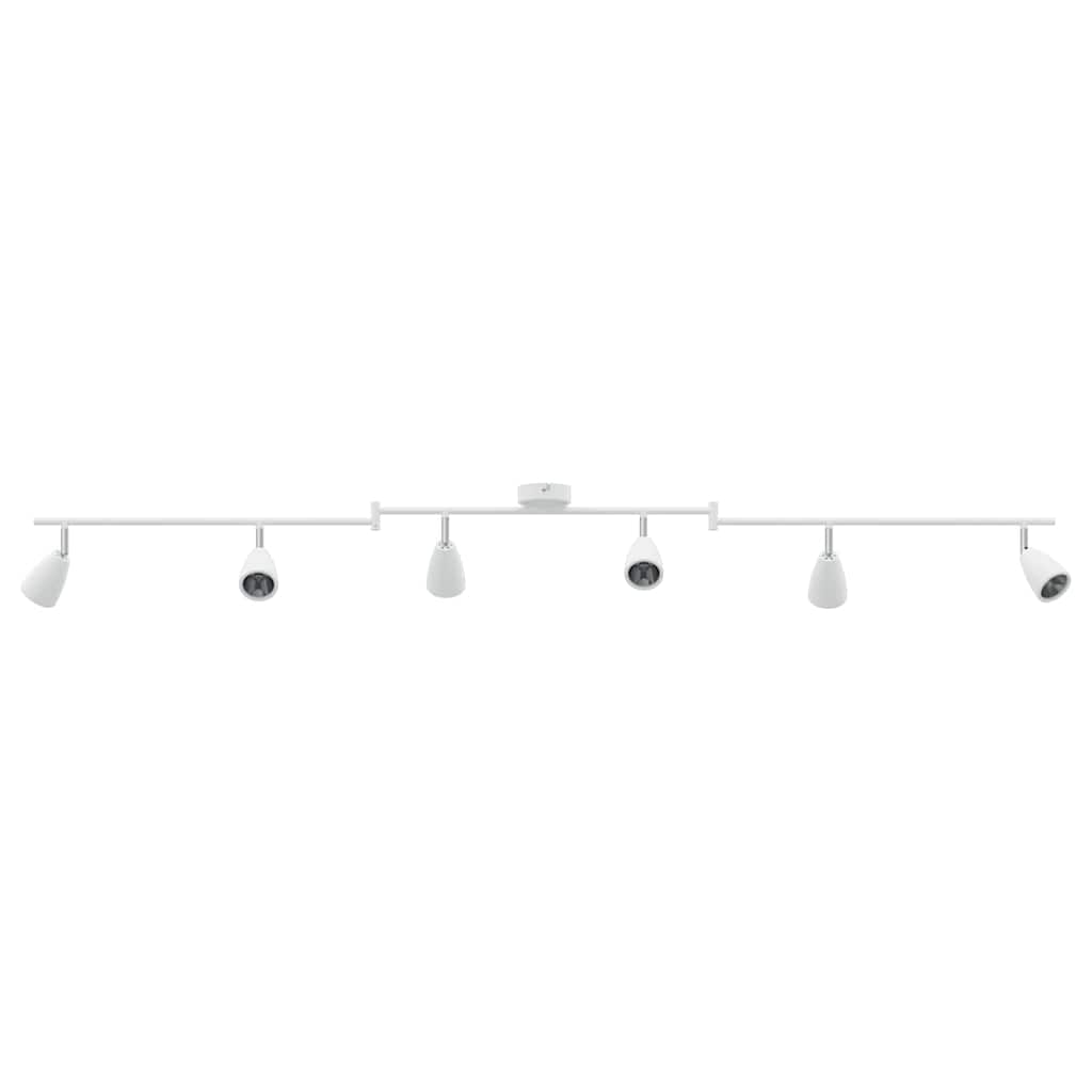Vidaxl plafondspot met schijnwerpers wit 25.5 x 8 x 16 cm metaal