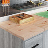 Vidaxl garagekasten 2 st bewerkt hout sonoma grijs