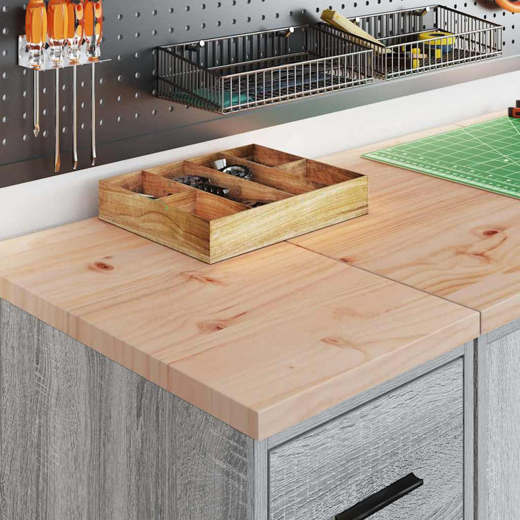Vidaxl garagekasten 2 st bewerkt hout sonoma grijs