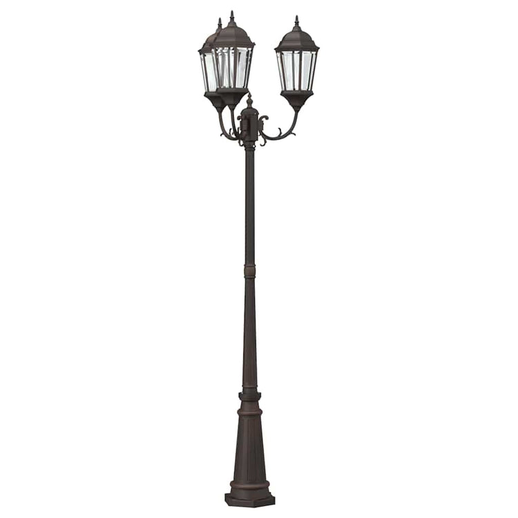 Vidaxl tuinverlichting 61 x 53 x 235 cm aluminium en glas