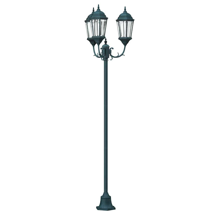 Vidaxl tuinverlichting 57 x 49 x 241 cm aluminium en glas
