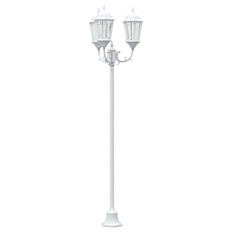 Vidaxl tuinverlichting 57 x 49 x 241 cm aluminium en glas