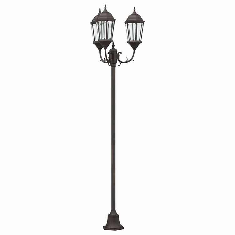 Vidaxl tuinverlichting 57 x 49 x 241 cm aluminium en glas