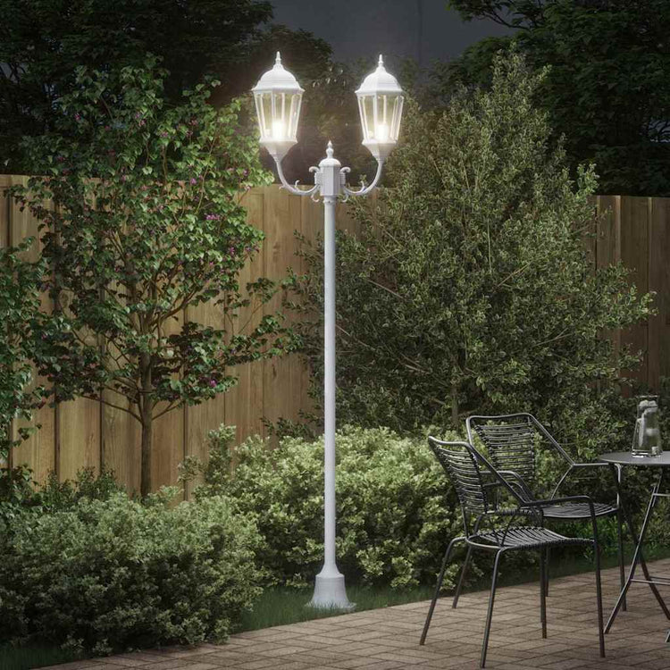 Vidaxl tuinverlichting 68 x 20 x 235 cm aluminium en glas