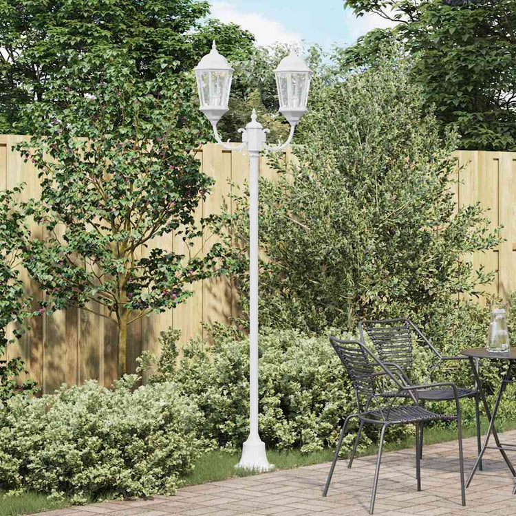 Vidaxl tuinverlichting 68 x 20 x 235 cm aluminium en glas