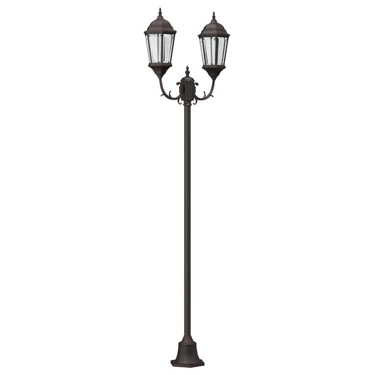 Vidaxl tuinverlichting 68 x 20 x 235 cm aluminium en glas