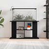 Vidaxl aquariumstandaard zwart eiken 100x40x60 cm bewerkt hout