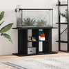 Vidaxl aquariumstandaard zwart eiken 100x40x60 cm bewerkt hout