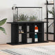 Vidaxl aquariumstandaard zwart eiken 120x40x60 cm bewerkt hout