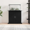 Vidaxl aquariumstandaard zwart eiken 81x36x73 cm bewerkt hout