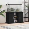 Vidaxl aquariumstandaard zwart eiken 101x41x58 cm bewerkt hout