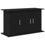 Vidaxl aquariumstandaard zwart eiken 101x41x58 cm bewerkt hout - afbeelding 2