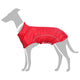 Vidaxl hondenregenjas met reflecterende strips polyester rood 4xl
