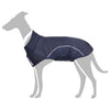 Vidaxl hondenregenjas met reflecterende strips polyester blauw xs