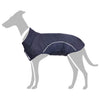 Vidaxl hondenregenjas met reflecterende strips polyester blauw 3xl