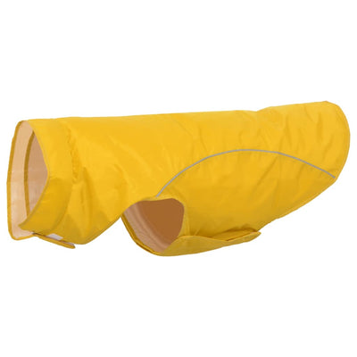 Vidaxl hondenregenjas met reflecterende strips polyester geel 3xl