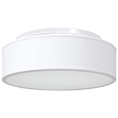 Vidaxl plafonnière met schijnwerpers wit 38 x 38 x 13,5 cm stof