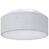 Vidaxl plafonnière met schijnwerpers grijs 30 x 30 x 13,5 cm stof