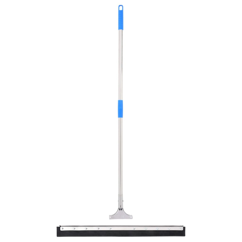 Vidaxl vloerwisser 75x122,5 cm staal en rubber