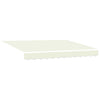 Vidaxl vervangingsdoek voor zonnescherm crème 280 x 195 cm polyester