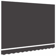 Vidaxl vervangend zonneschermdoek voor 2,5x2 m antraciet polyester - afbeelding 3