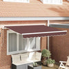 Vidaxl vervangingsdoek voor zonnescherm bruin 330 x 195 cm polyester