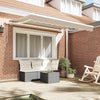 Vidaxl vervangingsdoek voor zonnescherm beige 330 x 245 cm polyester
