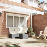 Vidaxl vervangend zonneschermdoek voor 3,5x2,5 m wit polyester - afbeelding 3